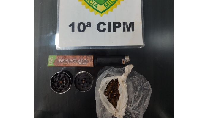 Cantagalo – Homem é detido com drogas 